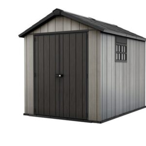 Abris de jardin OAKLAND 759 gris en résine KETER 6m²