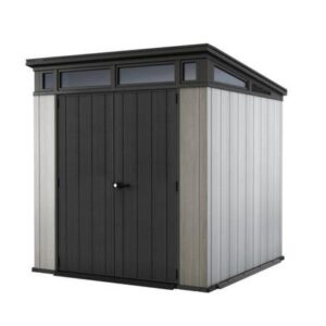 Abris de jardin ARTISAN 77 gris en résine KETER 4,7m²