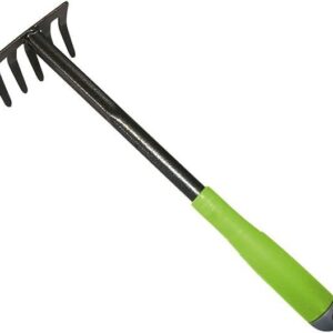 Râteau à main Xclou - Râteau à fleurs avec manche ergonomique