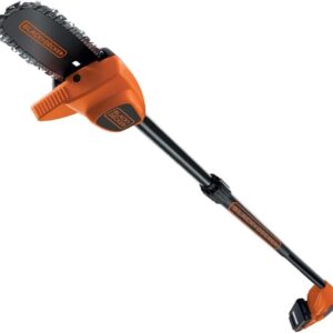 Élagueur sur Perche Sans Fil 18V BLACK+DECKER – Manche Télescopique, Capacité de Coupe 18 cm