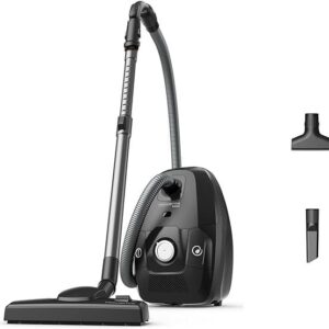 Aspirateur avec sac Rowenta – Moteur basse consommation, Puissance optimale et Filtration efficace