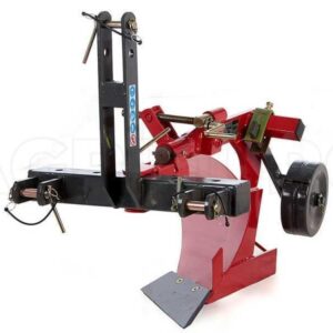 Charrue monosoc pour tracteur Geotech DP20 avec structure renforcée