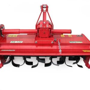 Fraise rotative pour tracteur série moyenne-légère AgriEuro modèle RS 125 avec kit déplacement manuel