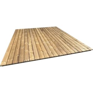 Kit fondation en bois traité autoclave 6m² pour pose d'abri de jardin - Gardy Shelter