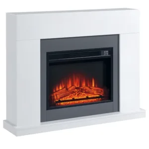 Cheminée Électrique Grande Taille HOMCOM 2000W