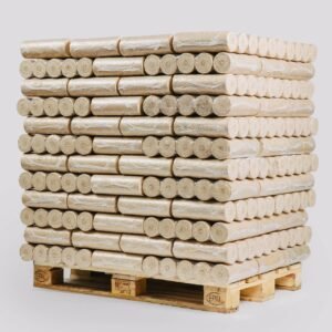 Briquettes de Bois Densifié Rondes sans Trou (Pellini)