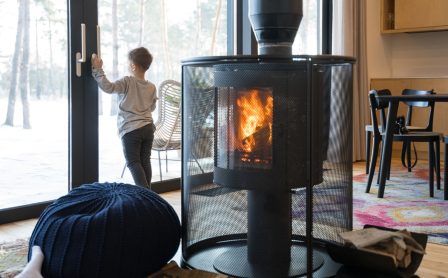 Poêle à granulés étanche